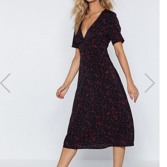 Nasty Gal Dresses & Skirts - Nasty gal In a Rough Spot Midi Dress new tags